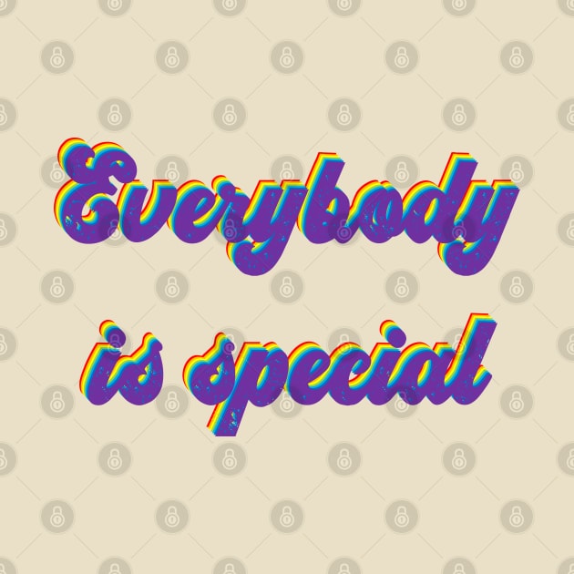 Everybody Is Special by yayor