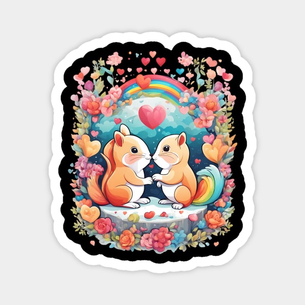 Funny Squirrel Magnet by animegirlnft