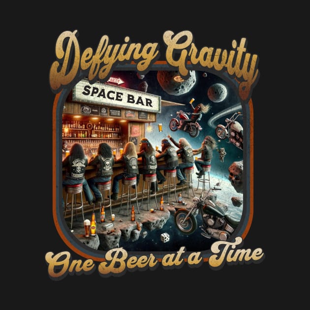 Defying gravity, One beer at a time by RetroRebellion