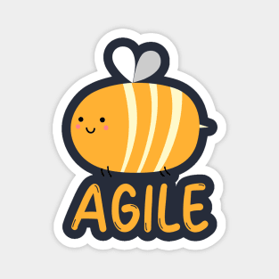 Bee Agile Magnet