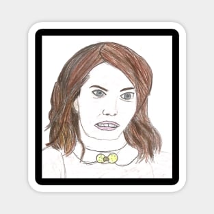 Emma Stone Fan Art Magnet