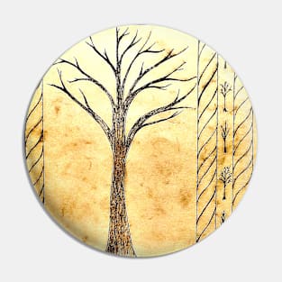 Trees and mountains Pin