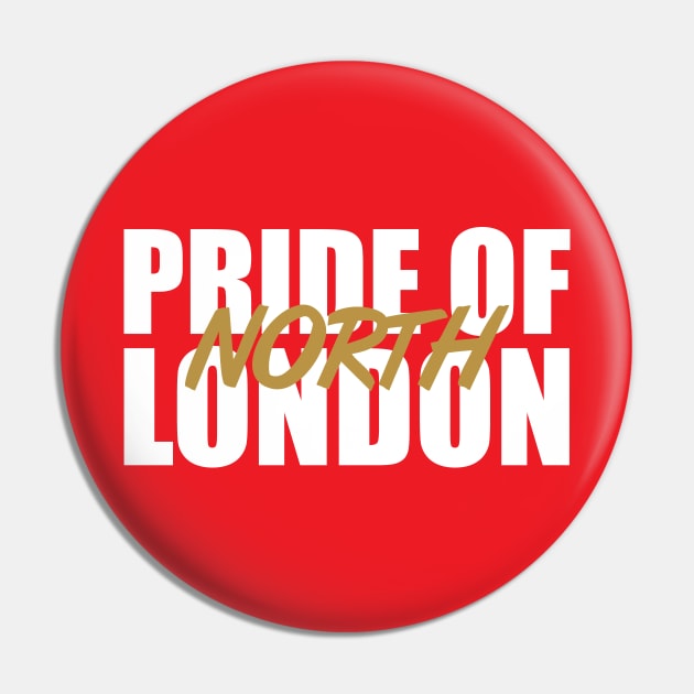 Pride of North London Ars Pin by Footscore