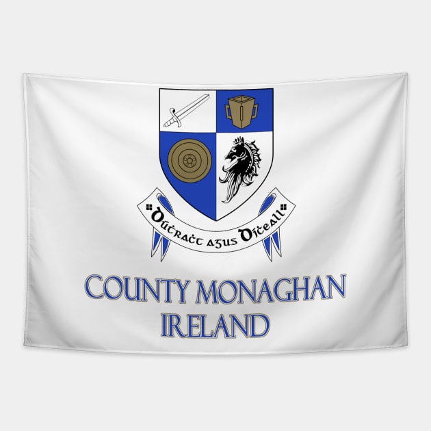 County Monaghan, Ireland - Coat of Arms Tapestry by Naves