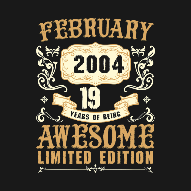 February 2004 19 Years Of Being Awesome Limited Edition by Kesehatan Ibu Dan Anak