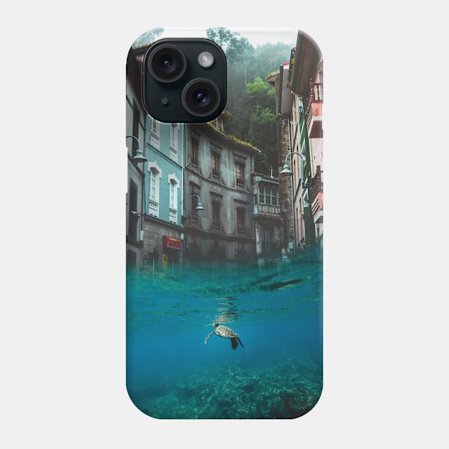 Water Town Phone Case by sherifarts