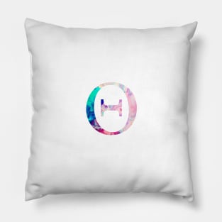 Rainbow Marble Theta Pillow