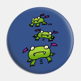 VAMPIRE FROGS (FROM MY BOOK 'THE EASTER BUNNY'S UNDERSEA ADVENTURE!' BY CLIFFORD JAMES HAYES) Pin