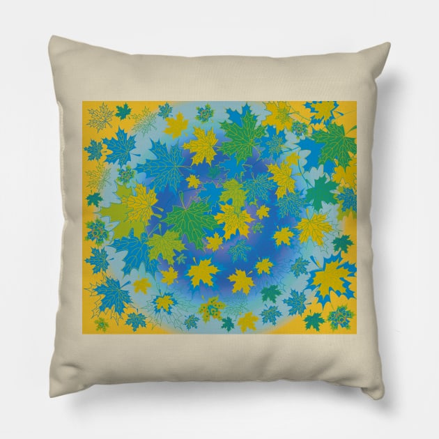 Fall foliage and autumn colors Pillow by JeLoTall