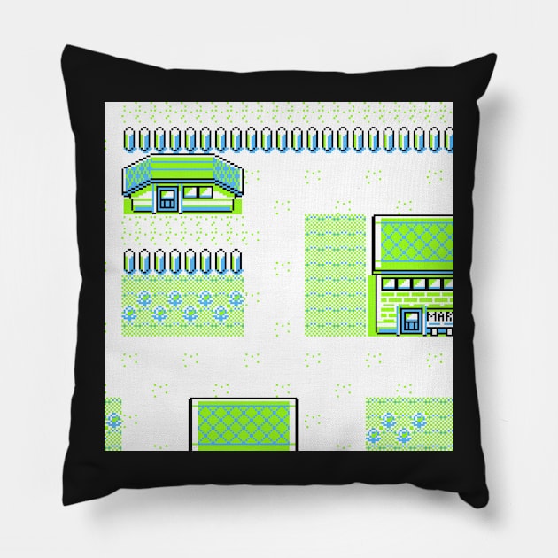 Viridian City Pillow by SpriteGuy95