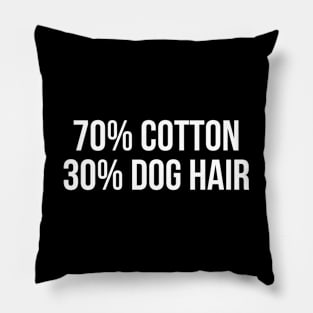 70% Cotton 30% Dog Hair Pillow