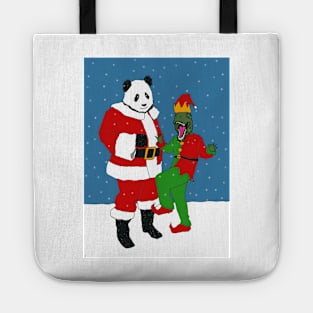 Jurassic Christmas Tote