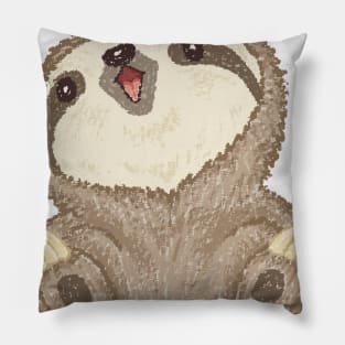 Happy Sloth Pillow