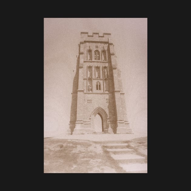 Faded shot of Glastonbury Tor by stevepaint