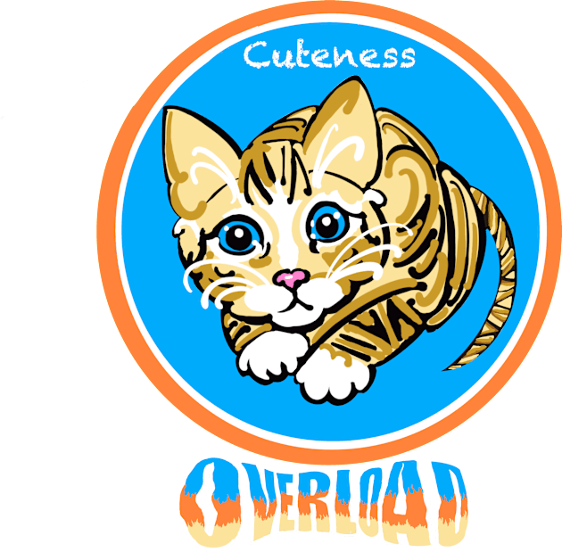 Cuteness Overload Kids T-Shirt by TAP4242