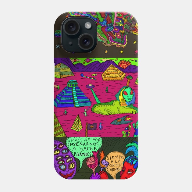 Palenque´s Astronaut Phone Case by Majenye