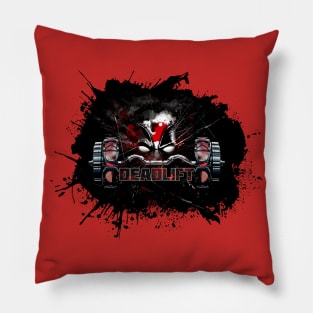 Deadlift Deadpool Pillow