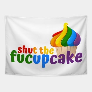 Shut the Fucupcake Tapestry