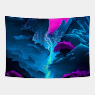 Mystical Waterfall Tapestry