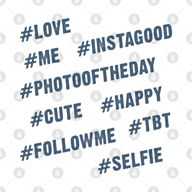 Top Most Popular Instagram Hashtags In The Social Media World Ever Cool Sticker Set by Naumovski