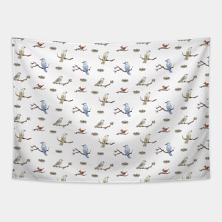 Spring Birds Tapestry