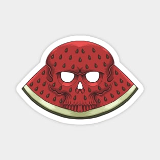 Skull Watermelon Magnet