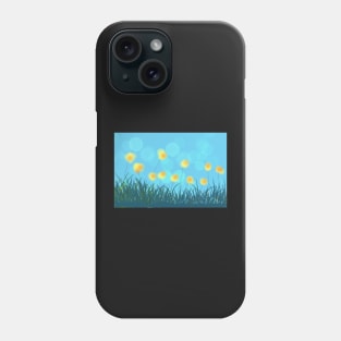 Blowing in the Breeze Phone Case