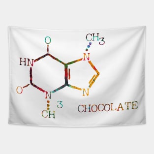 Chocolate molecule Tapestry