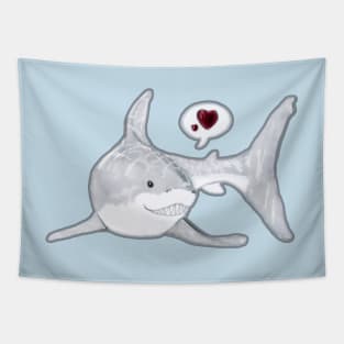 Loving Little Shark Tapestry