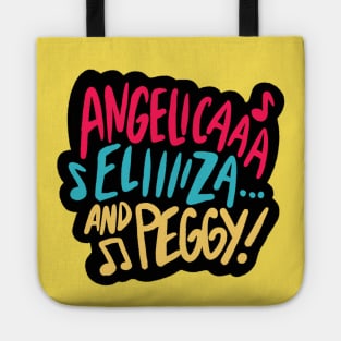 Angelica, Eliza and Peggy! Tote