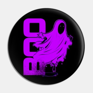 Ghost Of Disapproval - Purple Clean Pin