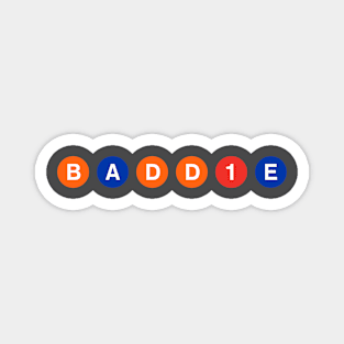 BADDIE NYC Subway Icons Magnet