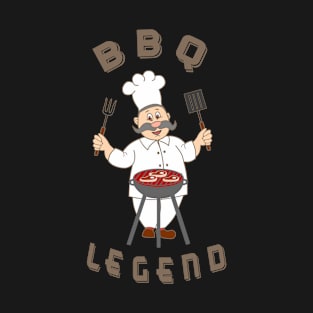 Grandpa BBQ legend / Godfather of the grill T-Shirt