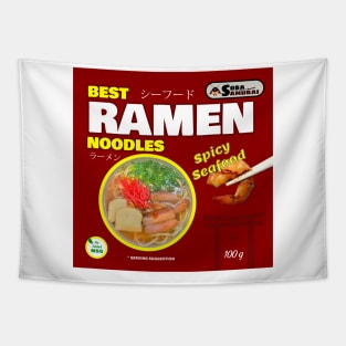 Best Ramen Noodles  - Unknown Brand Food Packaging Tapestry