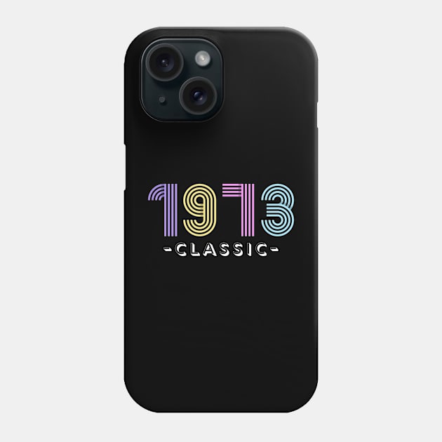 1973 Classic Phone Case by Blended Designs