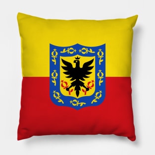 Flag of Bogota Pillow