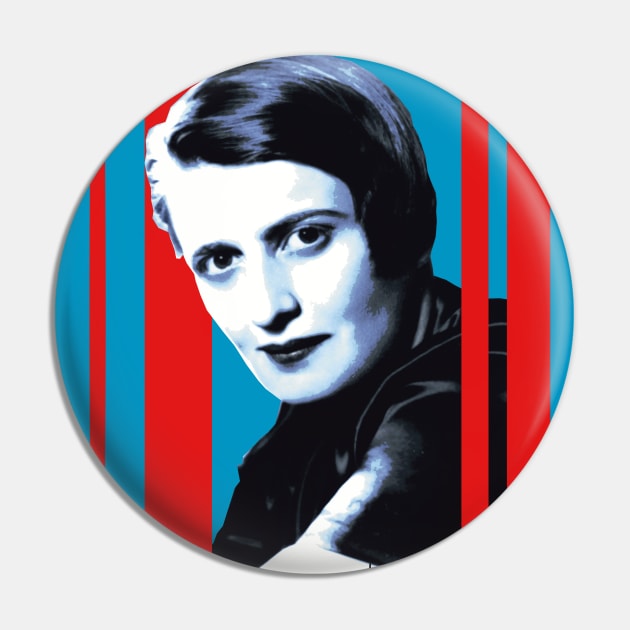 Ayn Rand Pin by Exile Kings 