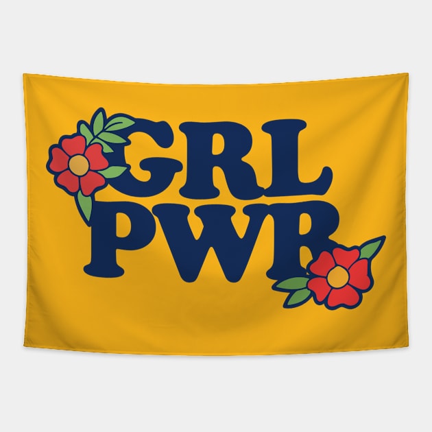 GRL PWR Tapestry by bubbsnugg