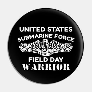 U.S. Submarine Force Field Day Warrior Pin