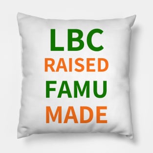 LBC RAISED FAMU MADE Pillow