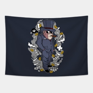 Gorilla Boss Tapestry