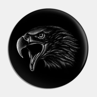 Eagle raven crow eagles US USA falcon magic t shirt t-shirt Pin