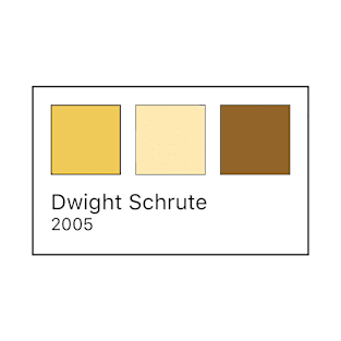 Dwight Schrute Pantone T-Shirt