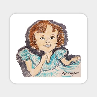 Shirley Temple Magnet