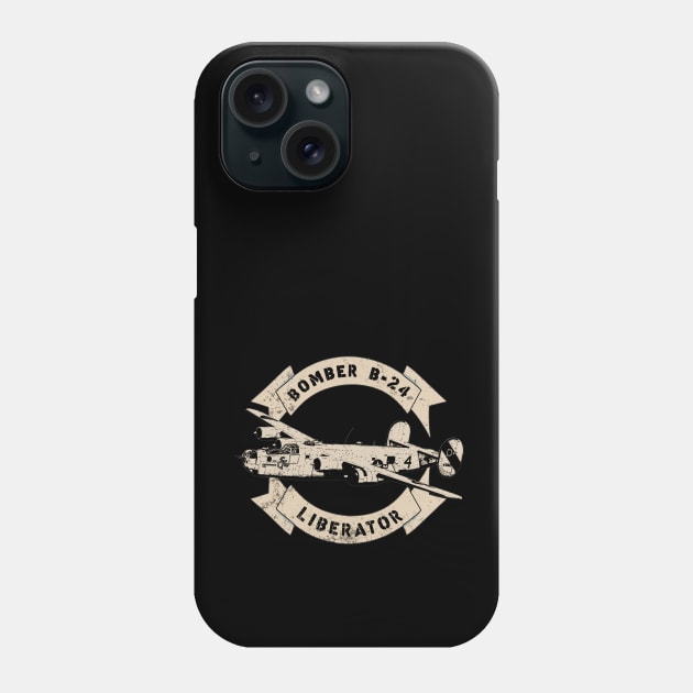 B-24 Liberator Bomber WW2 Airplane Phone Case by Jose Luiz Filho