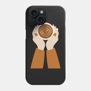 I will say anything for a cup of coffee Phone Case