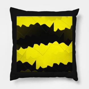 Yellow mountains Pillow