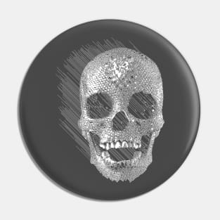 Crystal Skull ††† PixelArt Design Pin