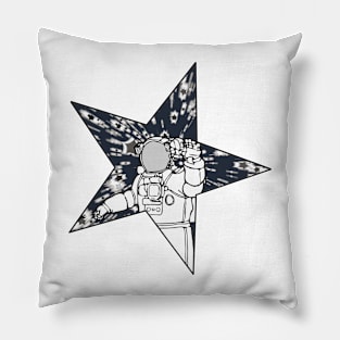 Star Astronaut Pillow