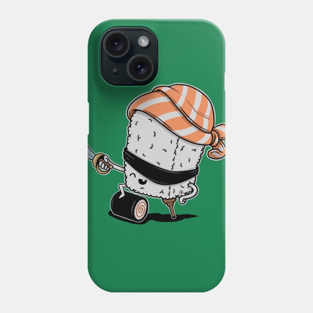 PIRATE SUSHI Phone Case by FernandoSala